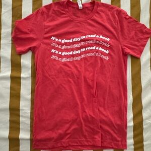 Booktok Red Graphic T-Shirt